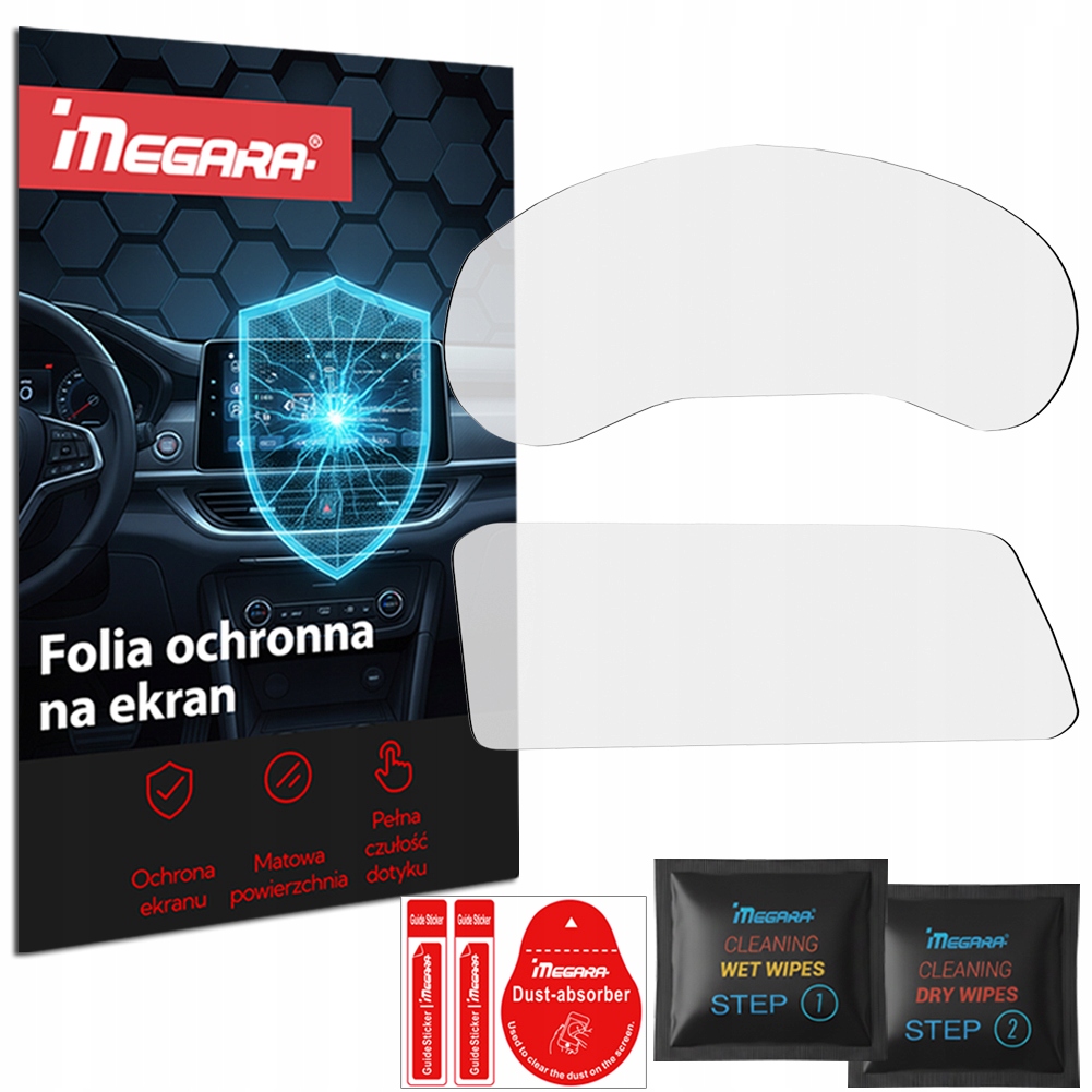 Fólie pro Mazda 3 2019 2024 na rádio hodiny Matná