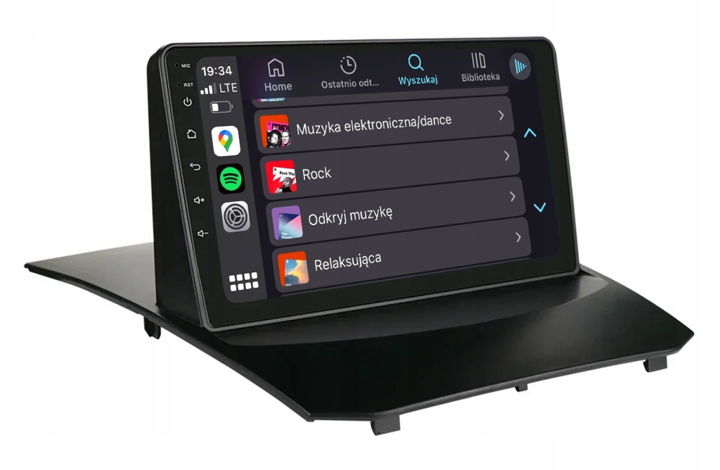 Ford Fiesta MK7 2008-2017 Nejnovější Android Carplay Rádio Navigace