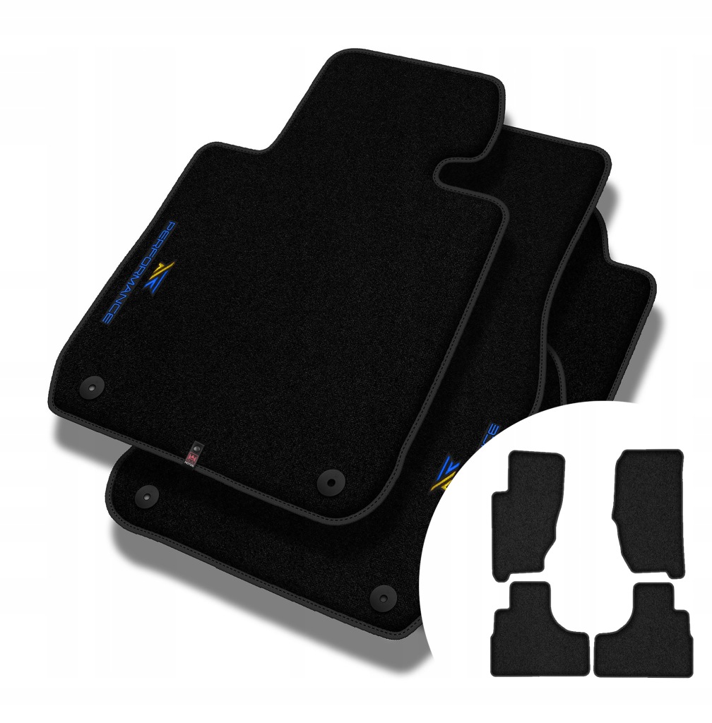 Velurové koberce Performance pro Jeep Cherokee III (kj) 2001-2007
