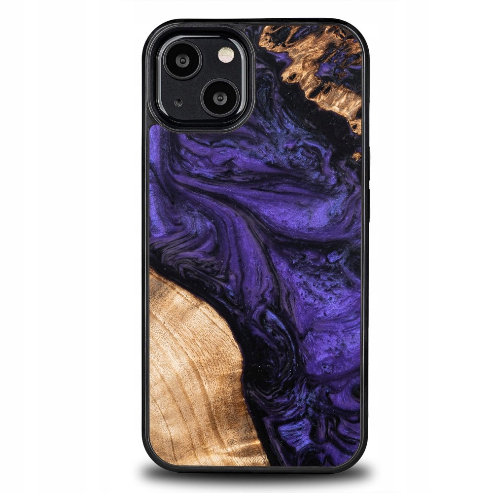 Pouzdro Bewood Unique pro iPhone 13 fialový