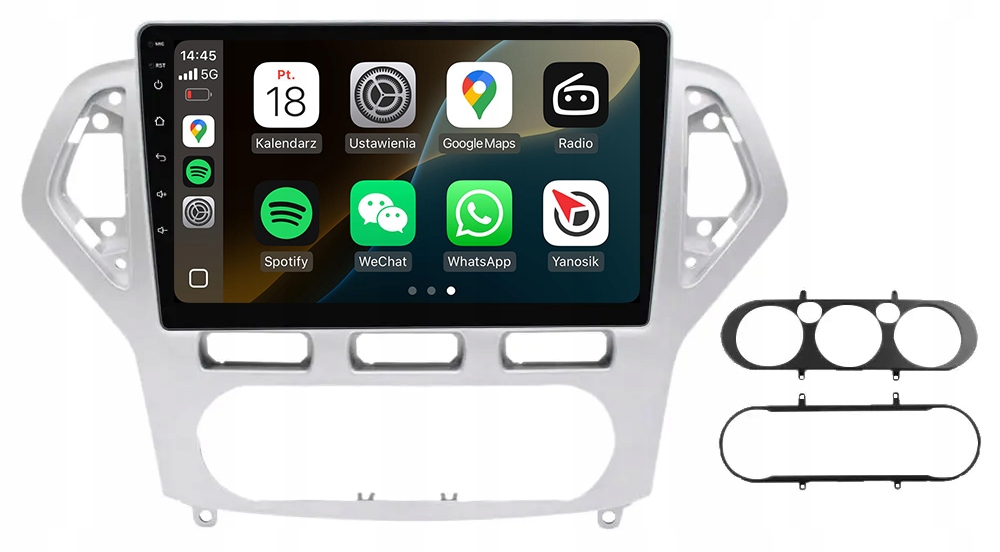 Ford Mondeo MK4 Nejnovější Android Carplay Rádio Navigace