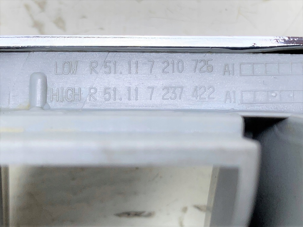 BMW X3 F25 Grill Nerka Atrapa Prawa 7210726 — zdjęcie 9