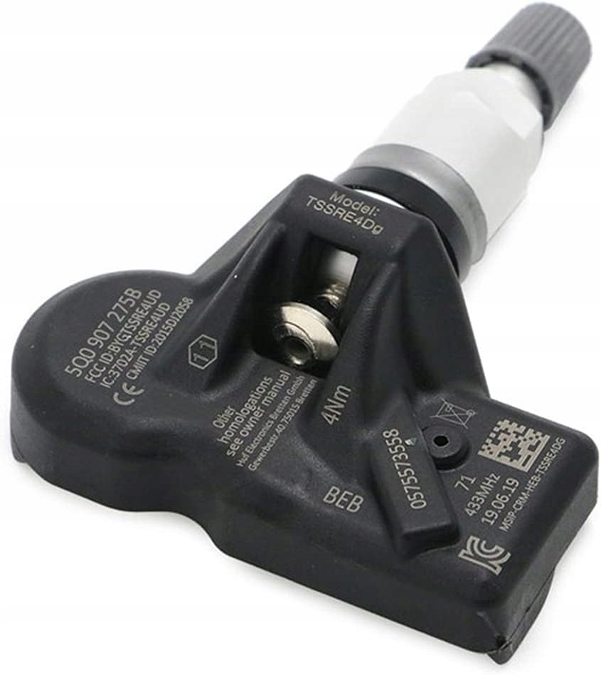 Snímač tlaku pneumatik Tpms 5Q0907275B Volkswagen Audi Skoda Porsche