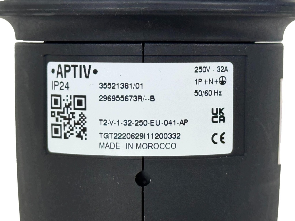 Renault Dacia Ładowarka Kabel Przewód Ładowania 22 kW, 32A OE 296955673R — zdjęcie 6