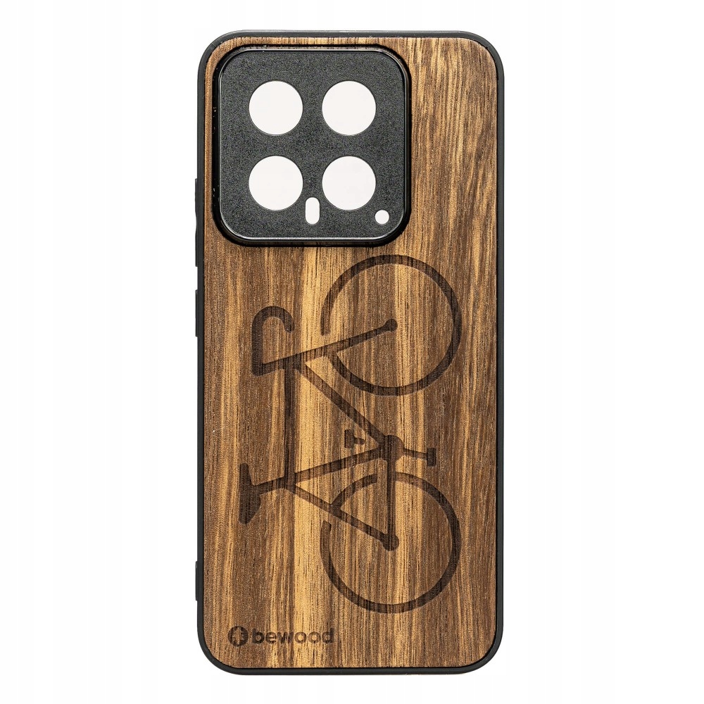 Dřevěné Pouzdro Bewood pro Xiaomi 14 Pro Cyklistika Limba