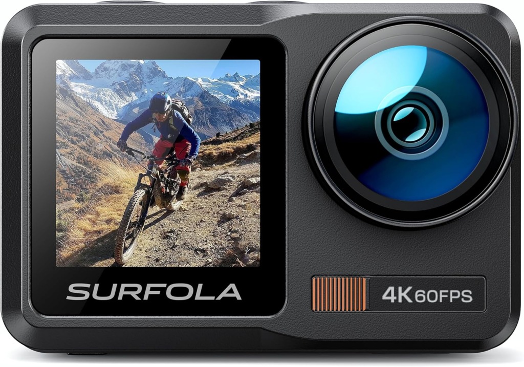 Sportovní kamera Surfola SF630 4K 60FPS WiFi Mikrofon Vodotěsná sada