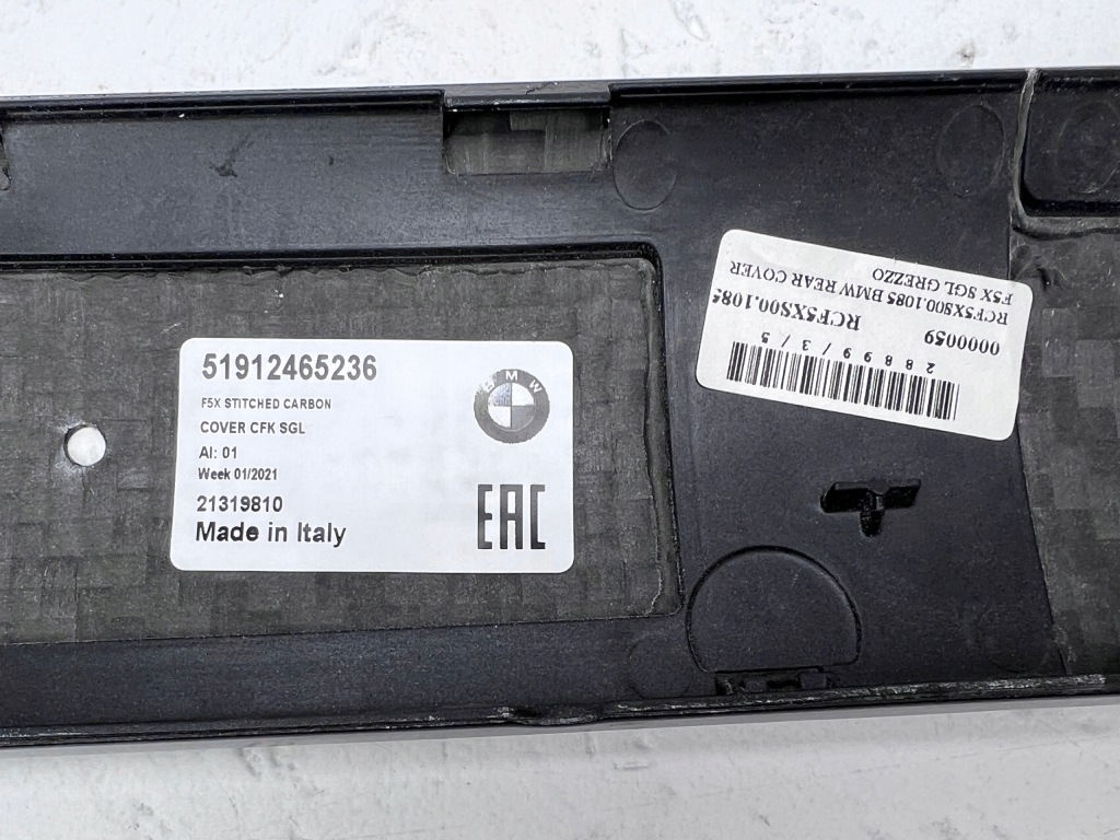 Mini F57 Blenda listwa klapy tył Carbon Nowa — zdjęcie 8