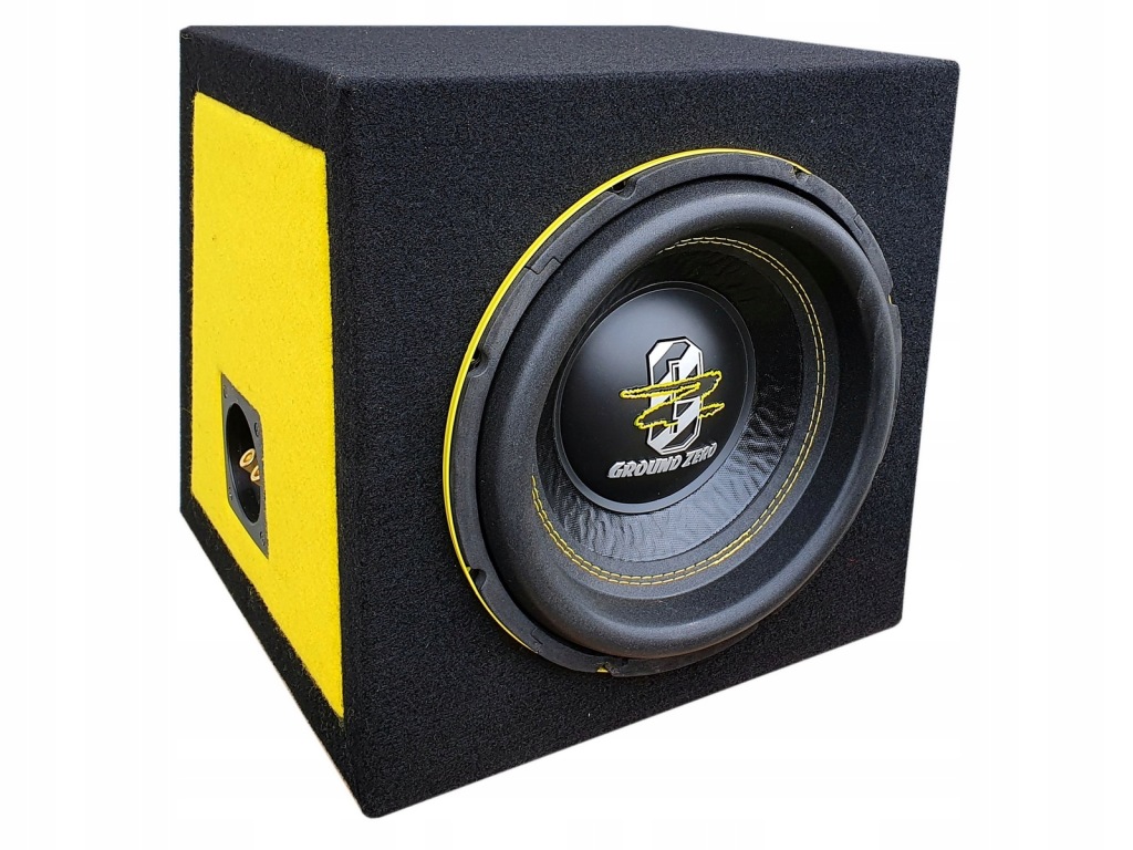 Ground Zero Gzrw 10XSPL D2-C 1200w subwoofer 25 cm