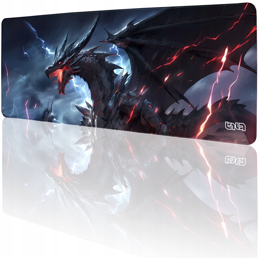 Velká Podložka Pod Myš Dragon of Death 80x30 Tilt Voděodolná XL Velká
