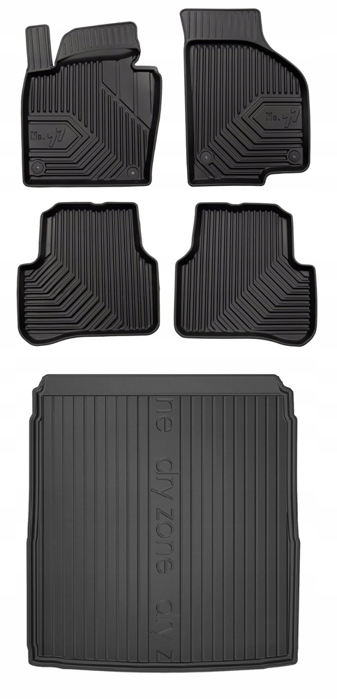 Set 77 Koberce a rohože Vw Passat B6 Sedan 2005-2010