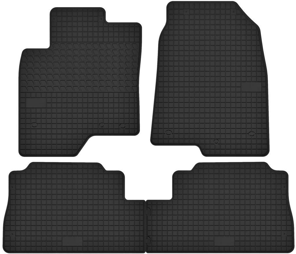 Gumové koberce pro Chevrolet Captiva (2006-2015) Dedikované Komplet