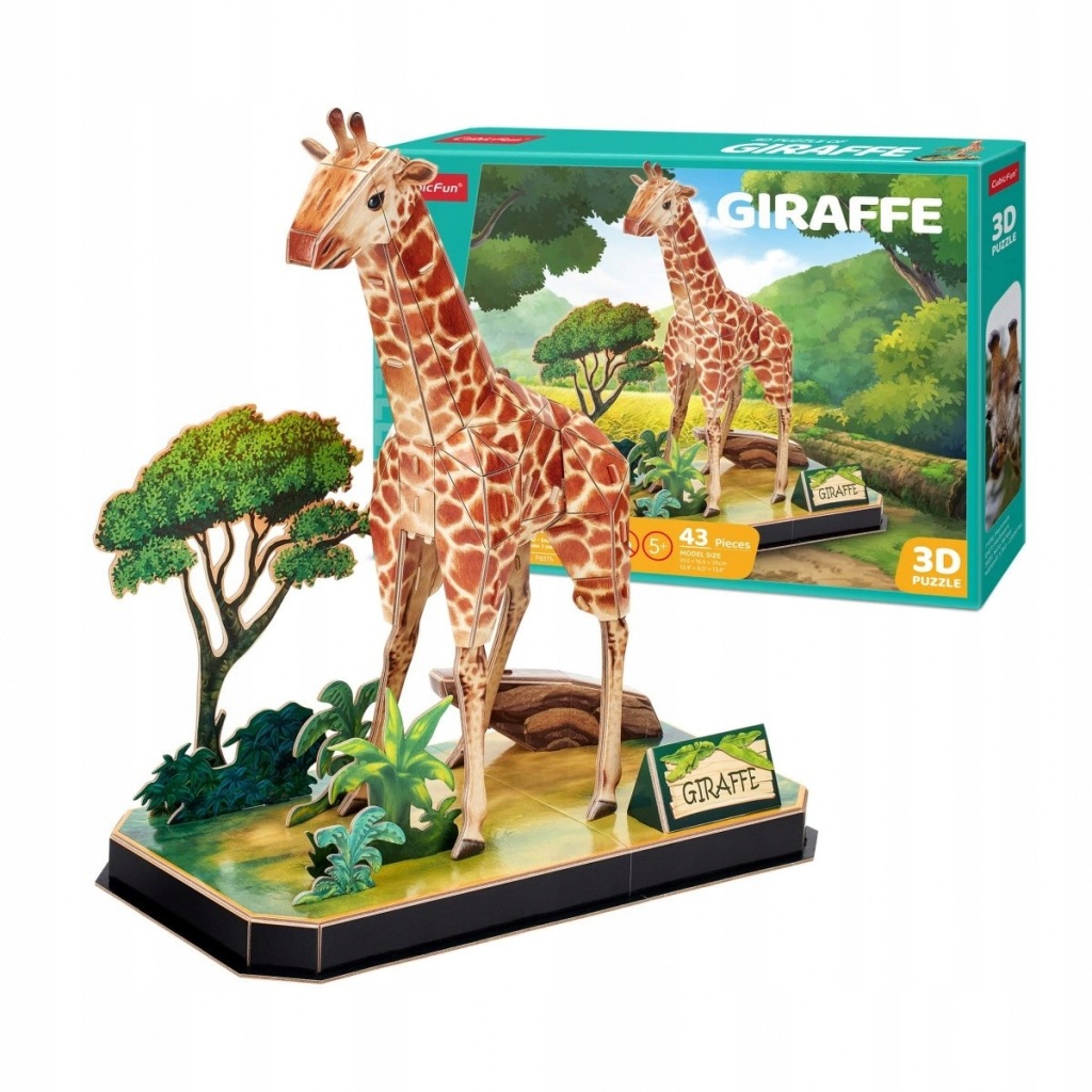 Puzzle pro Dospělé Skládačka pro Dítě Sada Puzzle Zvířata Zoo