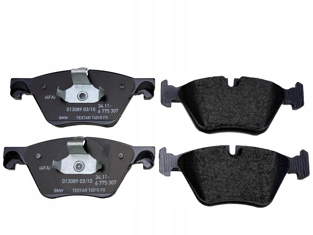 Bmw 5 F10 F11 F18 Klocki Hamulcowe Bezazbestowe Przód OE 34116775310 — zdjęcie 2