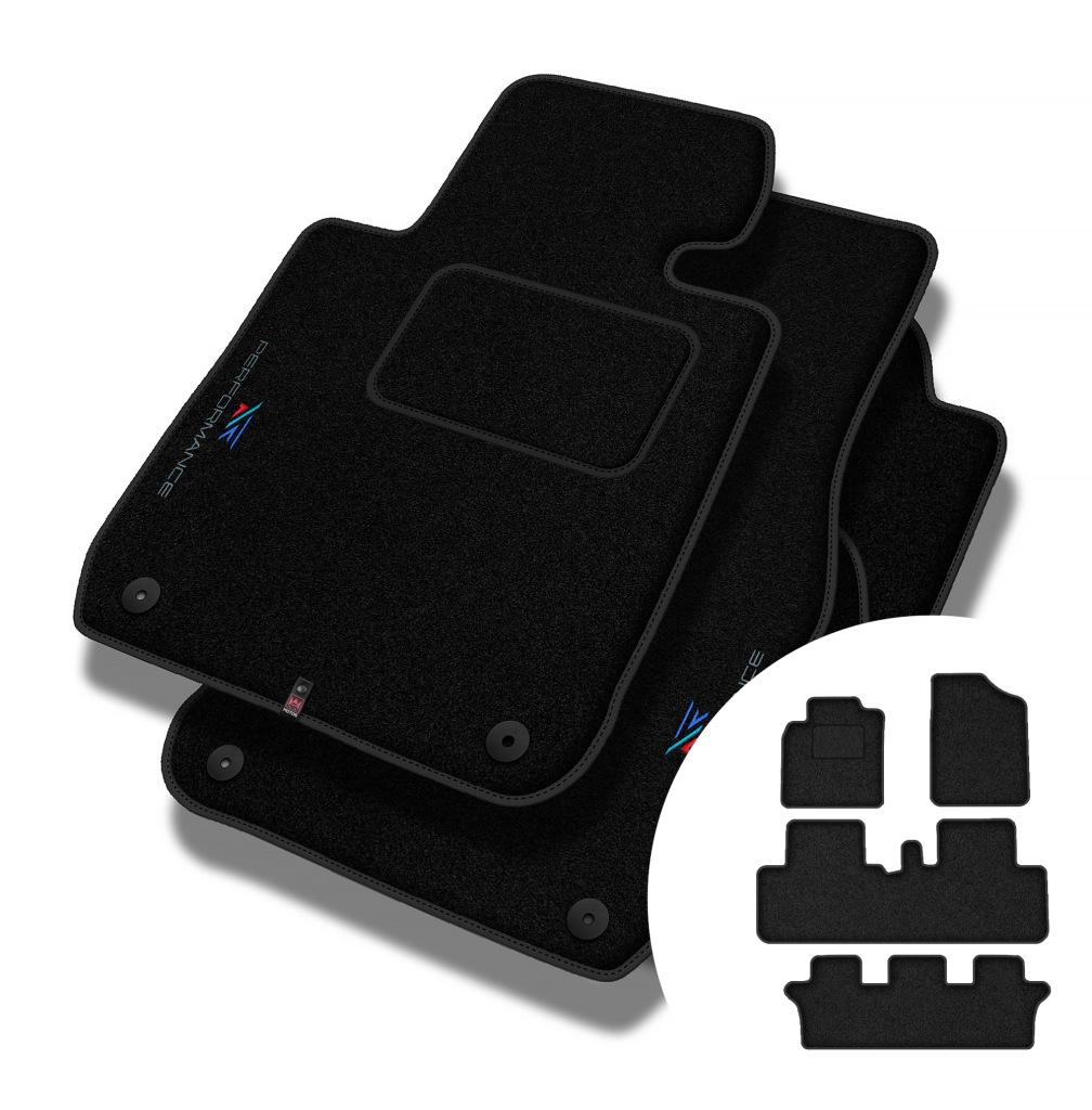 Velurové koberce Performance pro Toyota Avensis Verso 2001-2009