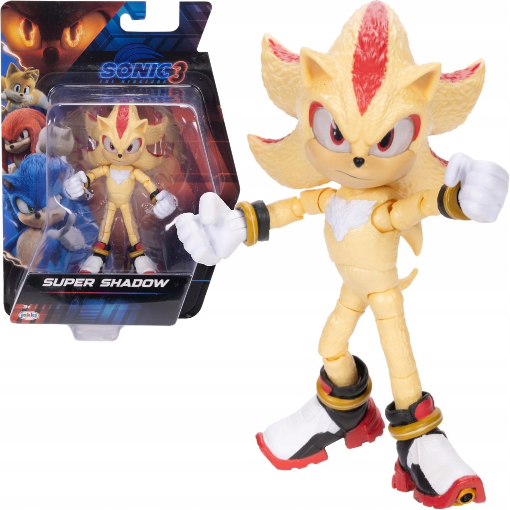 Figurka Sonic 3 The Hedgehog Shadow 12 CM S Aktivačními Body