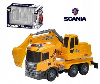 Velká Scania P 410 kamion XXL Tir Bagr frikční pohon