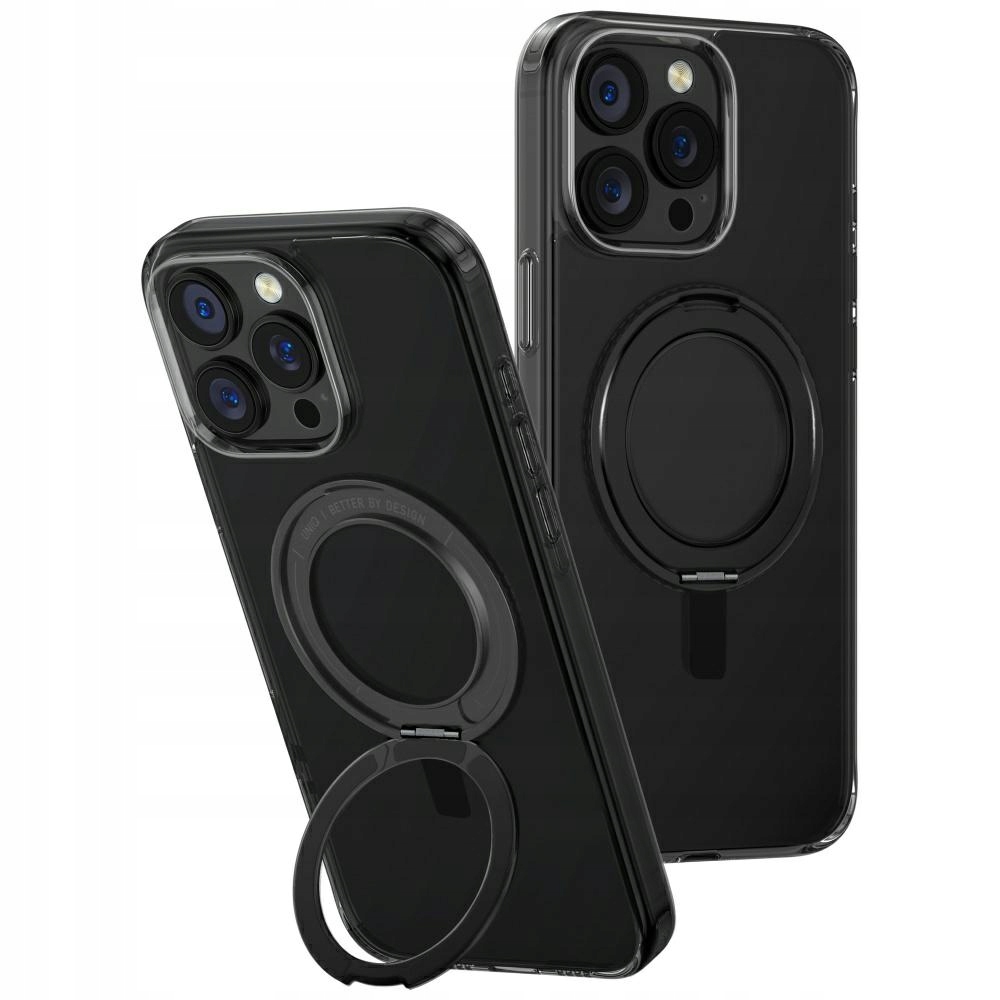 Uniq Swivix silikonové pouzdro s podstavcem a kryt a obal pro iPhone 16 Pro Max