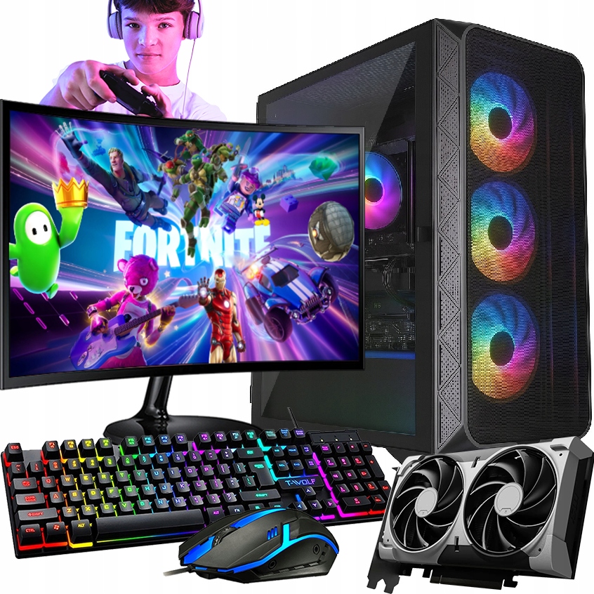 Počítač Rtx 5050 GeForce Amd Ryzen 5 32GB Ram 1TB Ssd Windows 11