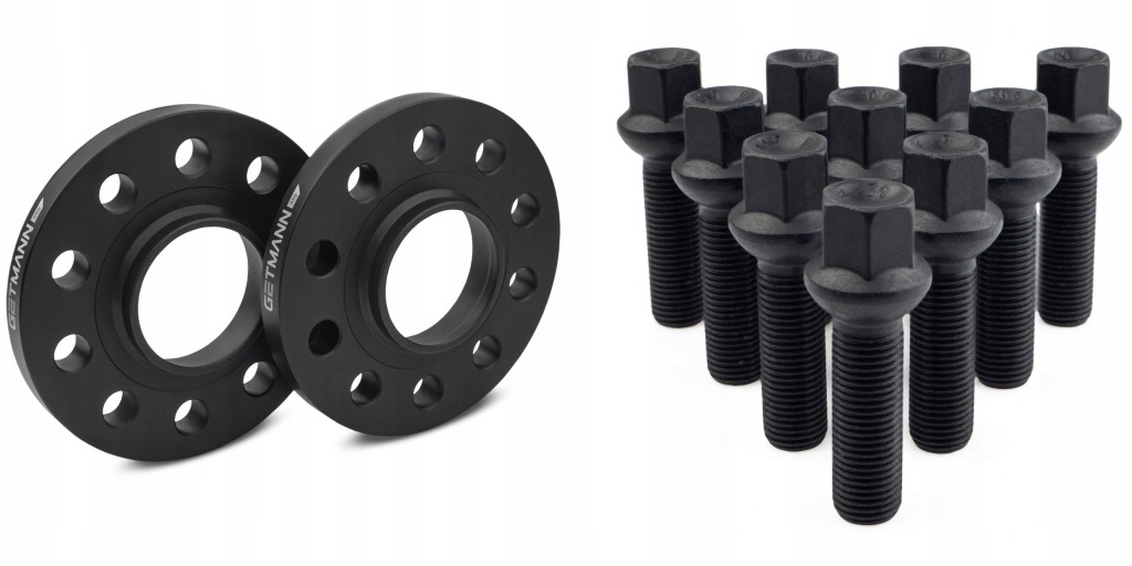 Vzdálenost 10MM 5x112 57.1 Audi Seat Skoda Volkswagen Vw šrouby