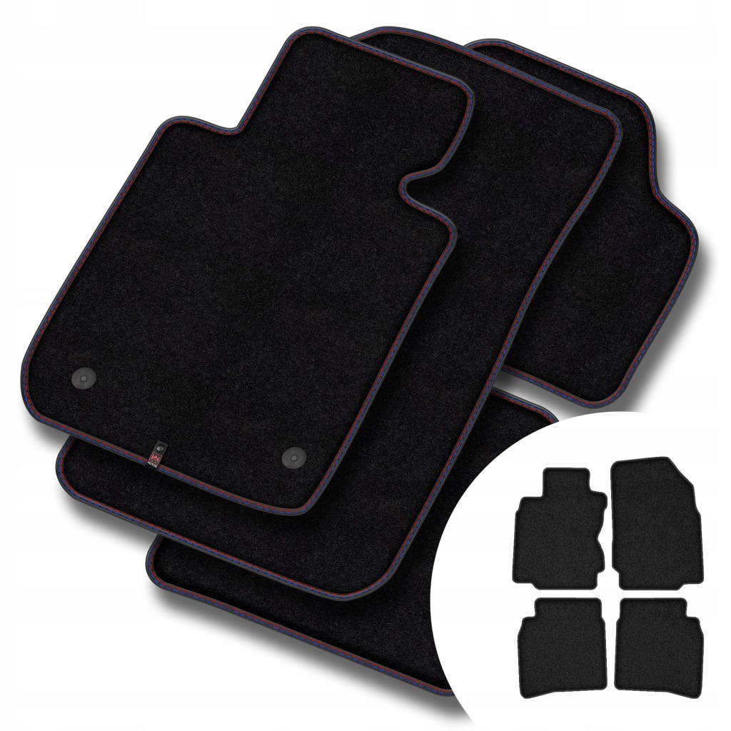 Velurové koberce Premium pro Nissan Note I E11 2006-2013