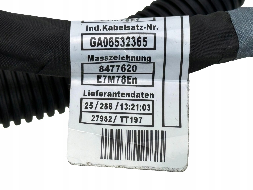 BMW F70 F74 U06 U11 Wiązka Przewód Silnika DDE Nowa OE 8490682 — zdjęcie 9