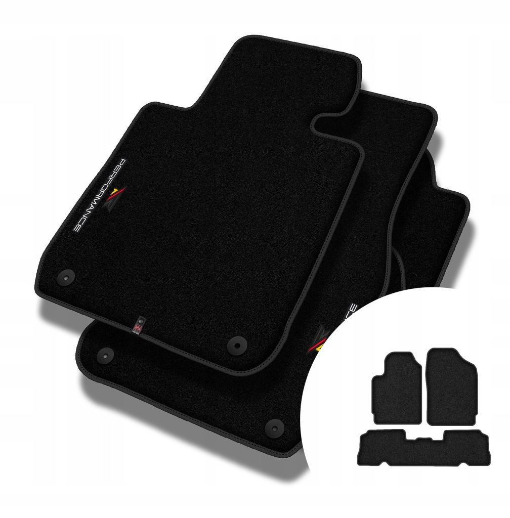 Velurové koberce Performance Premium pro Peugeot Partner I 1997-2010