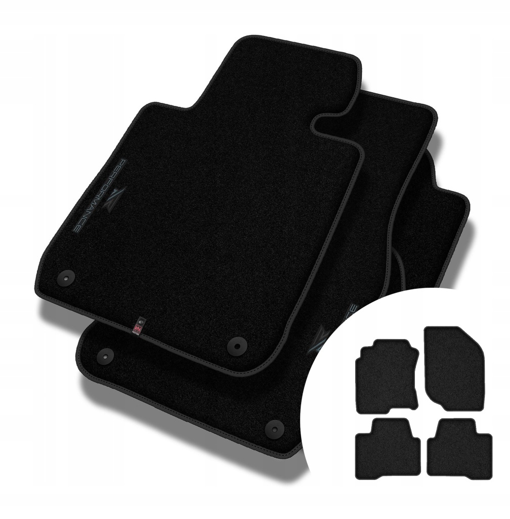 Velurové koberce Performance Premium pro Nissan X-Trail I T30 2000-2007