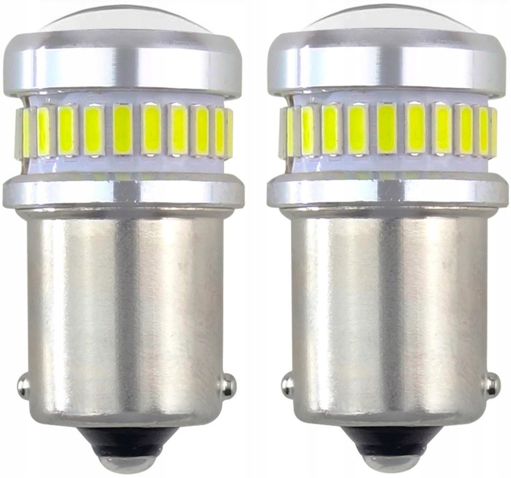 Zdjęcie okazji: Żarówki Led P21W R10W R5W Led Canbus BA15S 12/24V White Mocne