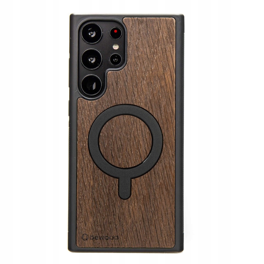 Dřevěné Pouzdro Bewood pro Samsung Galaxy S25 Ultra Dub Uzený s MagSafe