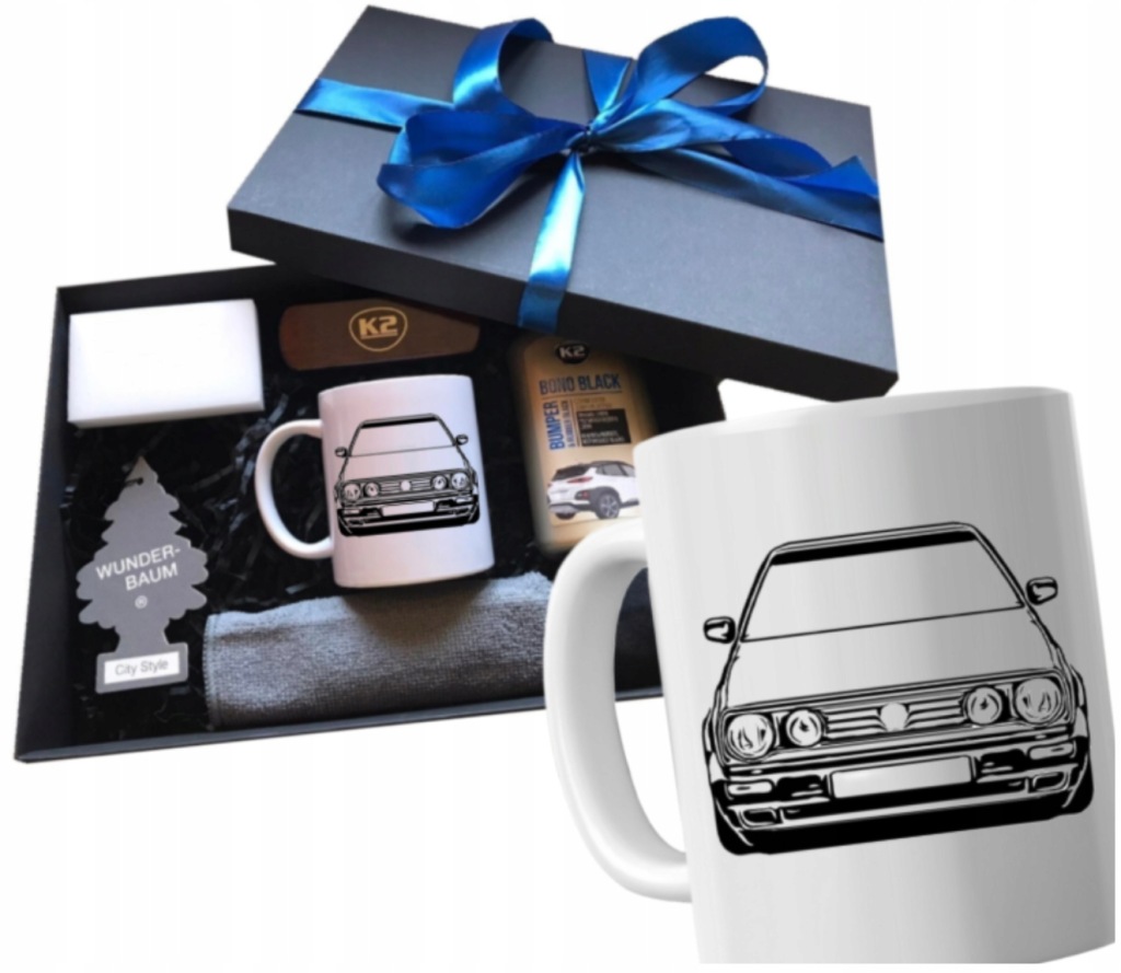 Sada dárek hrnků pro řidiče auta Volkswagen Golf moto vychytávky