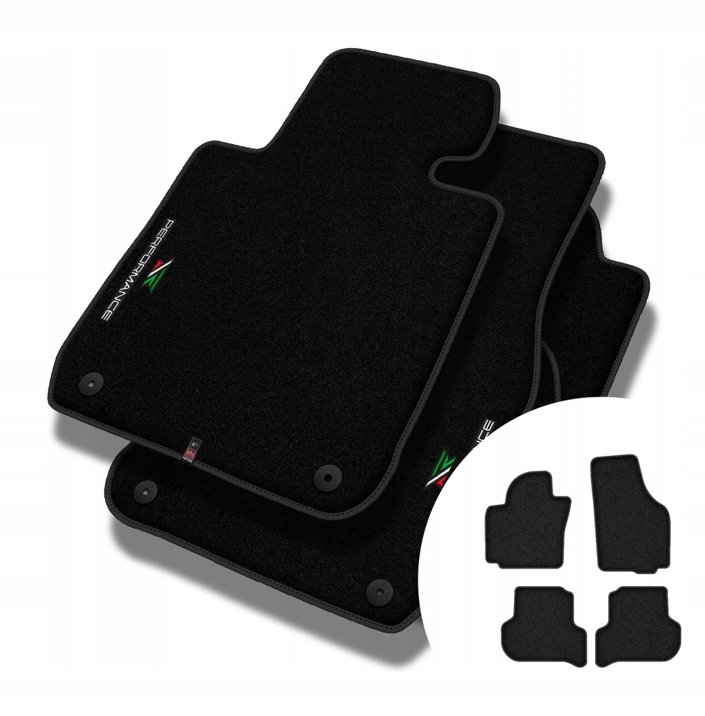 Velurové koberce Performance Premium pro Volkswagen Golf Plus 2005-2014