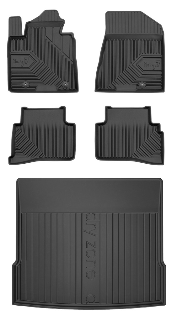 Set 77 Koberce a rohože Hyundai Tucson 3 2015-2020 d zn