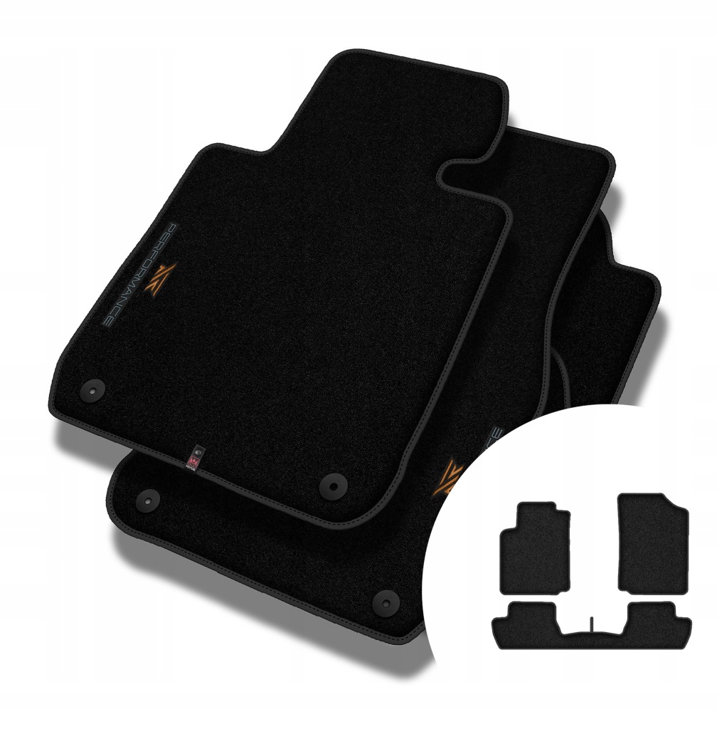 Velurové koberce Performance Premium pro Citroen C2 2003-2009