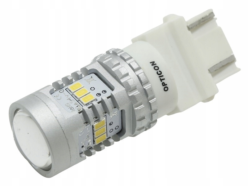 Automobilová Led žárovka P27/7W 3157 3457 P27W 3156 12 V DC Bílá Studená 6000K
