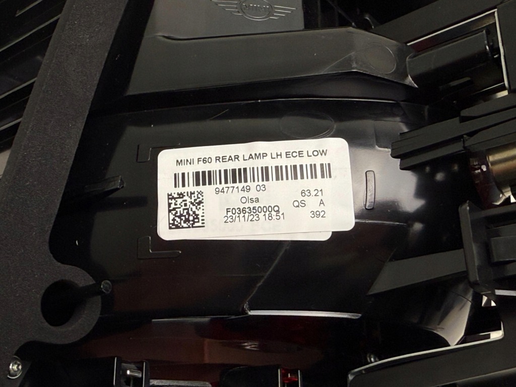 MINI F60 COUNTRYMAN Lampa Tył Tylna Lewa Nowa OE 9477149 — zdjęcie 5