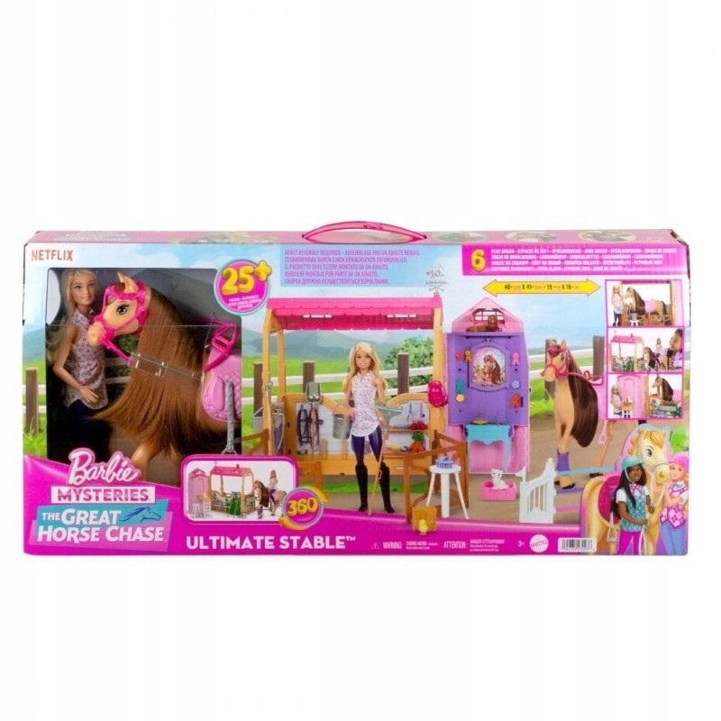 Hračka Panenka Klasická Barbie Velmi Pěkná Hračka Stadnina