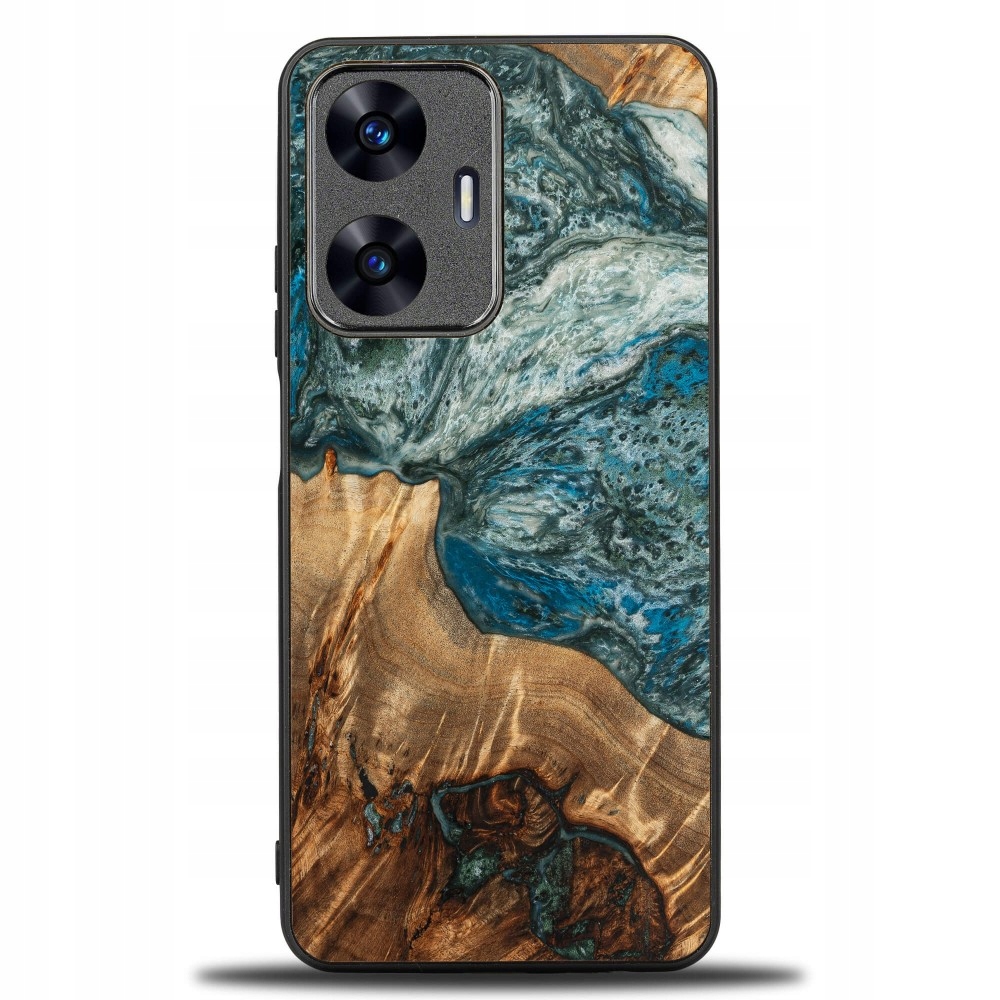 Pouzdro Bewood Unique Realme C55 Planety Země