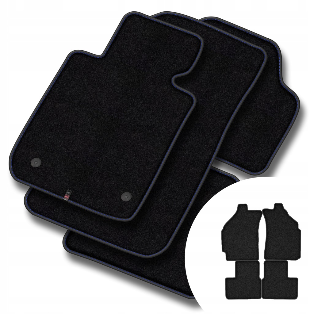 Velurové koberce Premium pro Daewoo Matiz M100 1998-2008