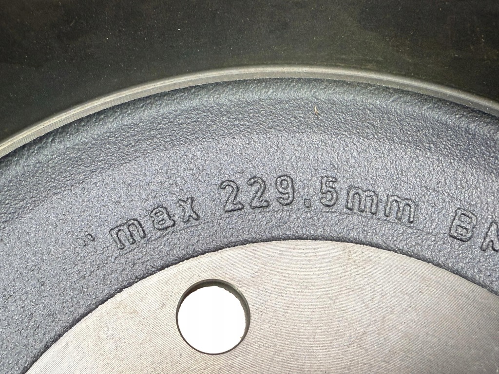 Bmw 3 E36 Bębny Hamulcowe Tył OE 34211159486 1159486 — zdjęcie 4