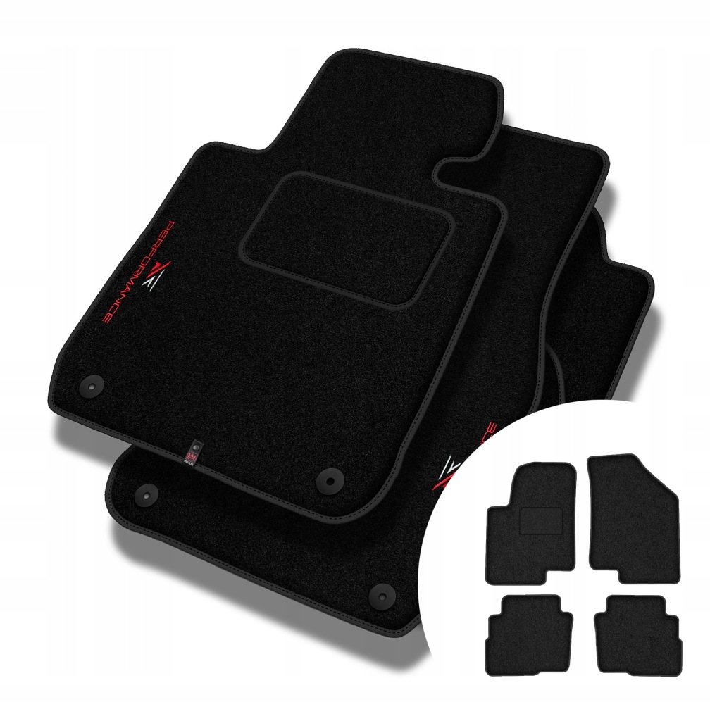 Velurové koberce Performance pro Kia Soul I 2008-2013