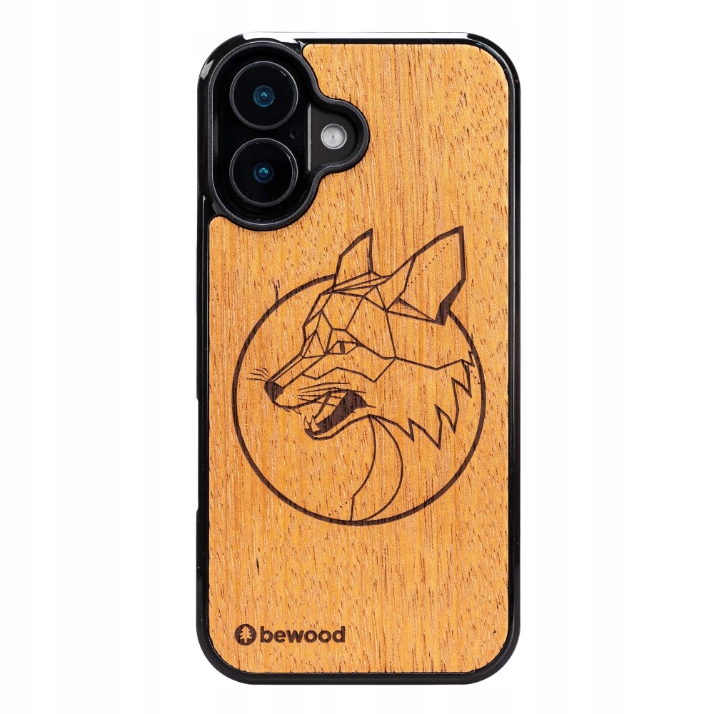 Dřevěné Pouzdro Bewood pro iPhone 16 Lis Merbau
