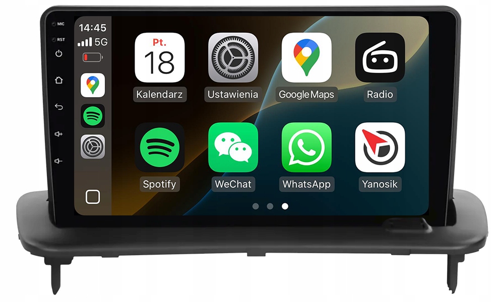 Volvo S40 C30 C70 Nejnovější Android Carplay Rádio Navigace