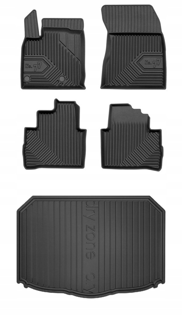 Set 77 Koberce a rohože Nissan Qashqai 3 od 2021- d