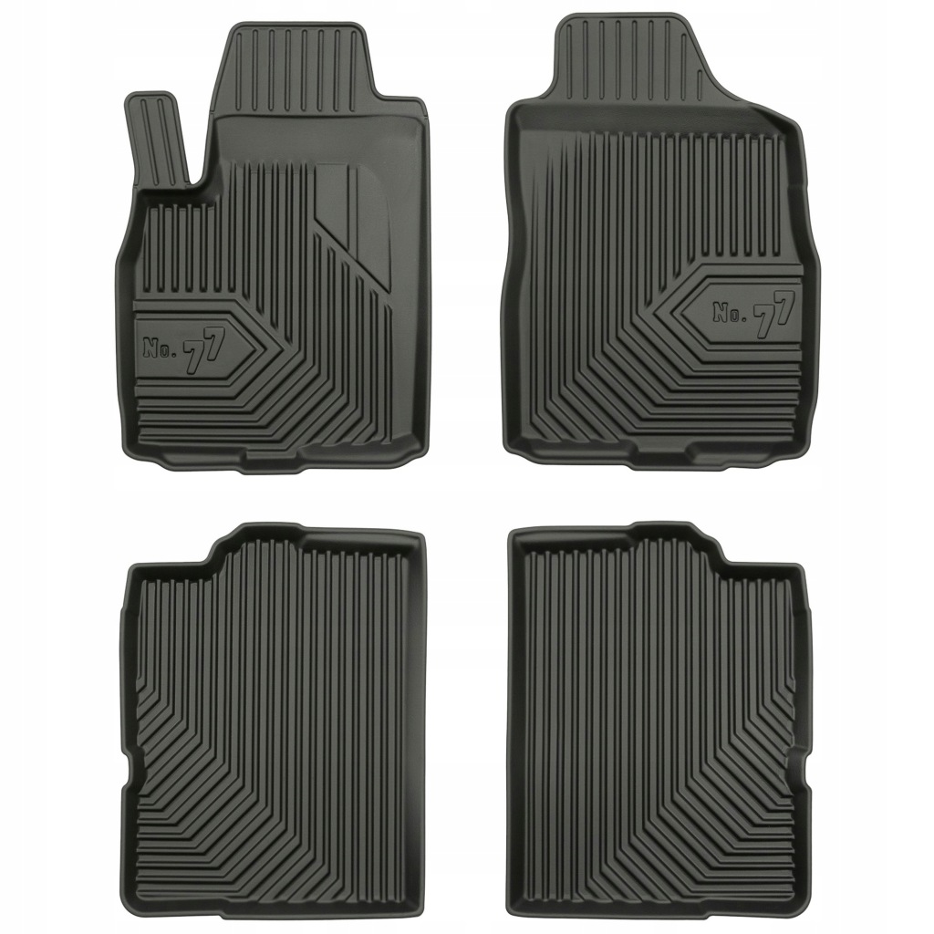 Gumové koberce č.77 pro Fiat Panda II 2003-2012