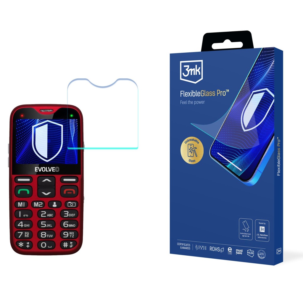 Sklo FlexibleGlass Pro 3mk pro Evolveo EasyPhone Xg
