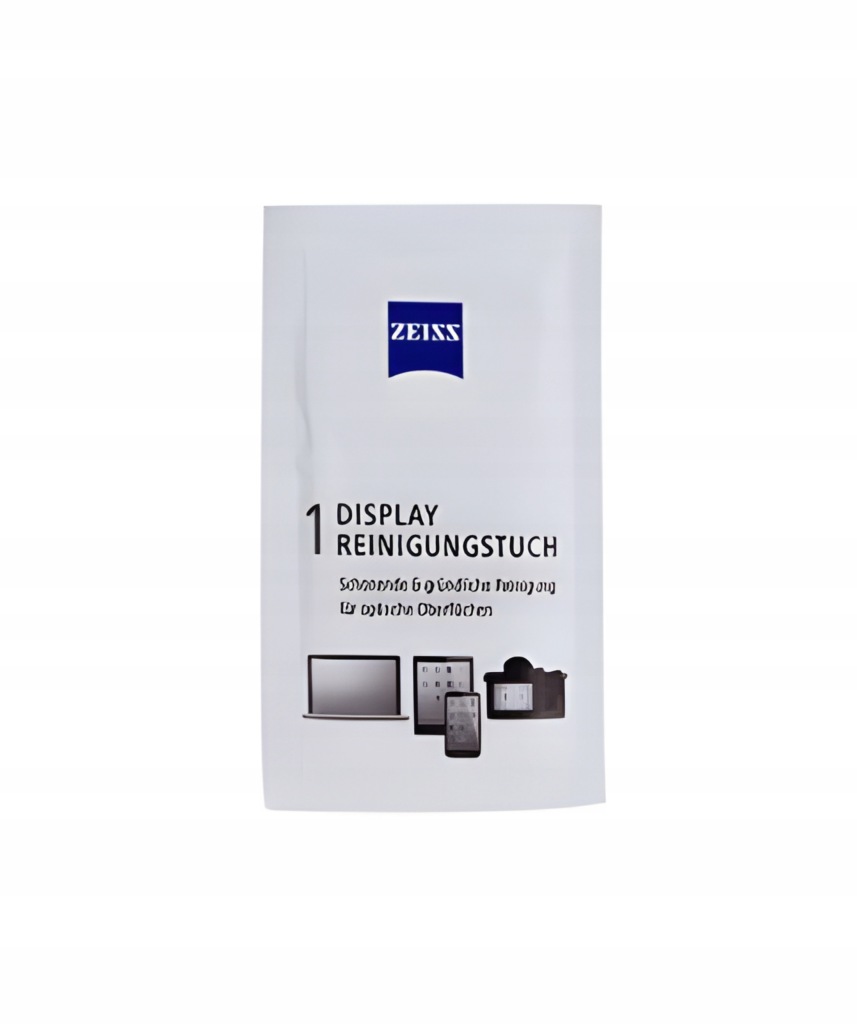Bonus Vlhčené utěrky na čištění obrazovek Zeiss 1 Ks.