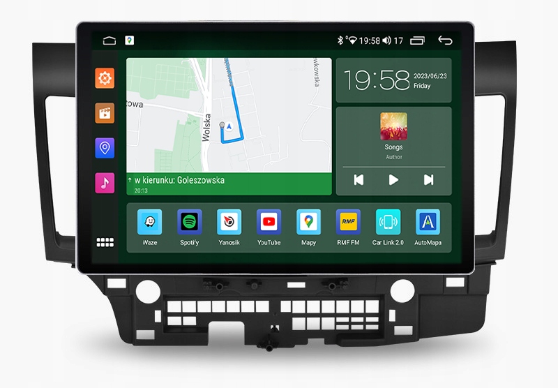 Mitsubishi Lancer Navigace Android Qled Carplay
