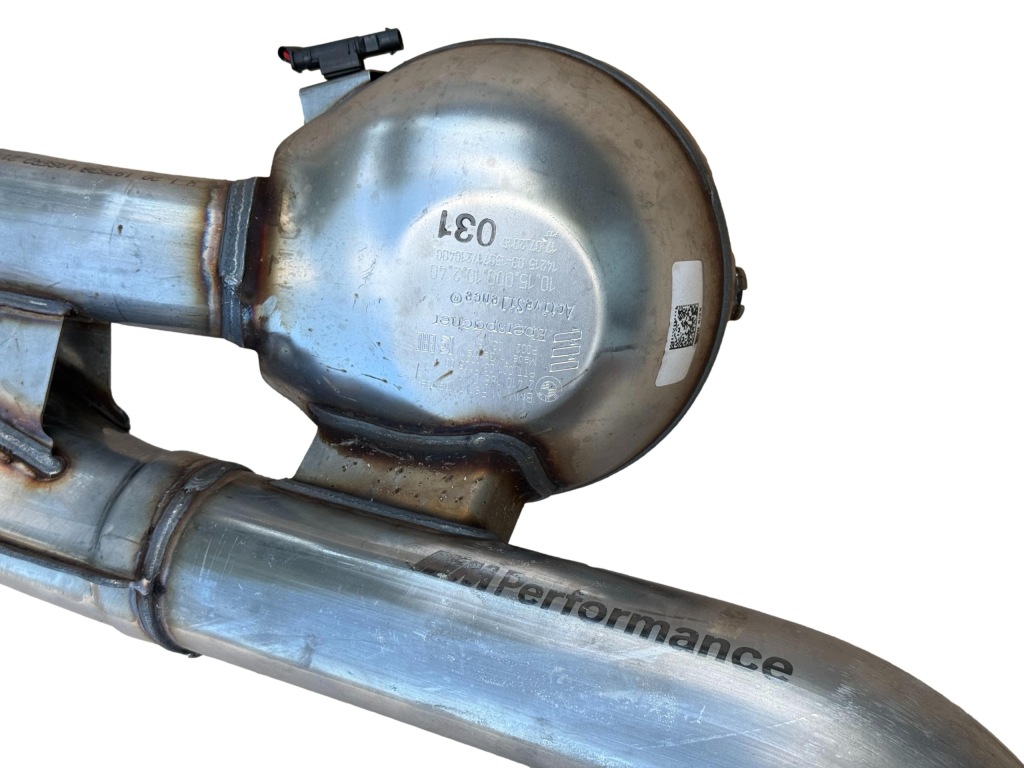 BMW 3 F30 4 F32 Wydech Tłumik Końcowy Diesel Nowy M Performance OE 2407193 — zdjęcie 8
