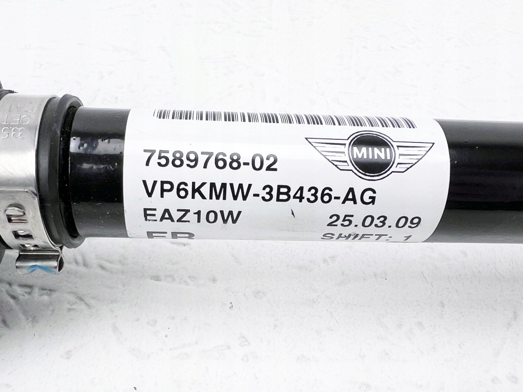 Mini R55 R56 półoś prawa 7589768 Nowa Oryginał — zdjęcie 6