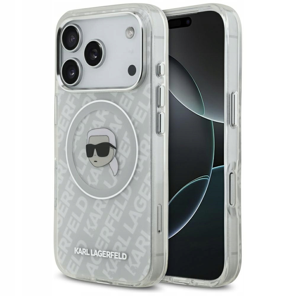 pouzdro kryt Karl Lagerfeld IML MagSafe pro iPhone 17 Pro Max